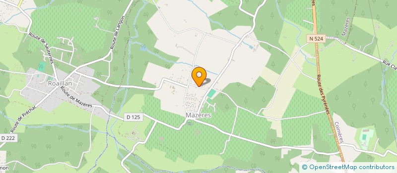 localisation de l'entreprise LE LABS  MAZERES