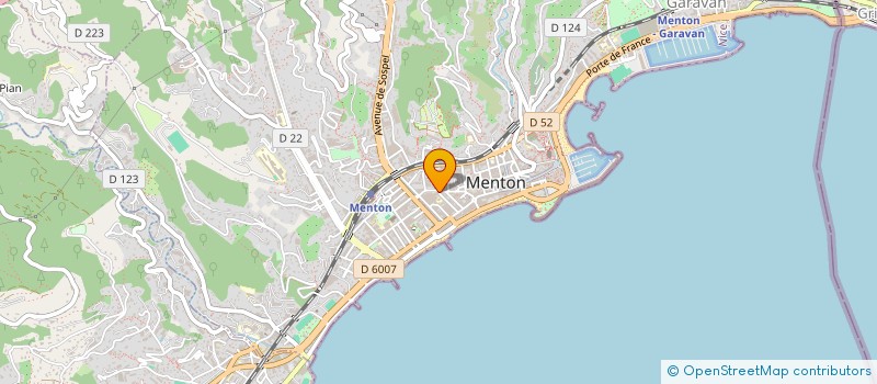 localisation de l'entreprise LE LABYRINTHE 3 à MENTON