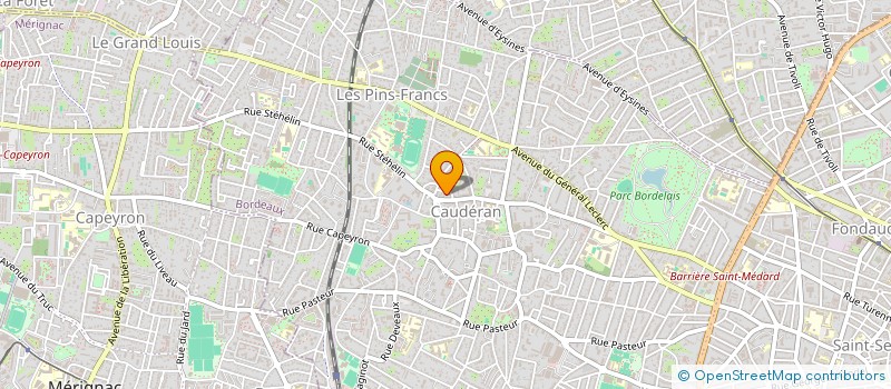 localisation de l'entreprise LE LAC  BORDEAUX