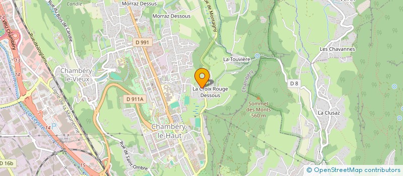 localisation de l'entreprise LE LAC  CHAMBERY