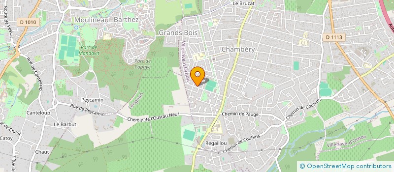 localisation de l'entreprise LE LAC DE CALOT  CADAUJAC