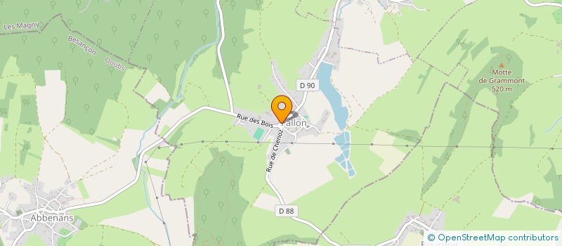 localisation de l'entreprise LE LADIN  MONTJUSTIN-ET-VELOTTE