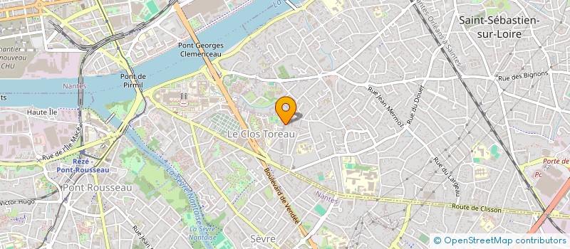 localisation de l'entreprise LE LAGADEC CAMILLE ET ARNAUD LAURENT  SAINT-SEBASTIEN-SUR-LOIRE