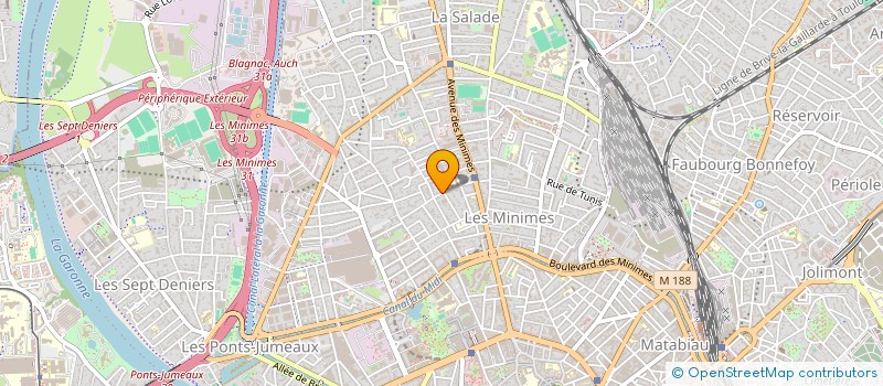 localisation de l'entreprise LE LAGON 4 JUILLET à TOULOUSE