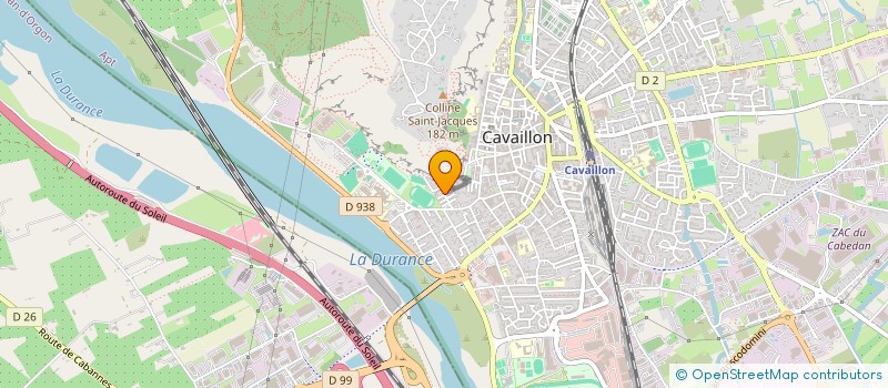 localisation de l'entreprise LE LAGON  CAVAILLON