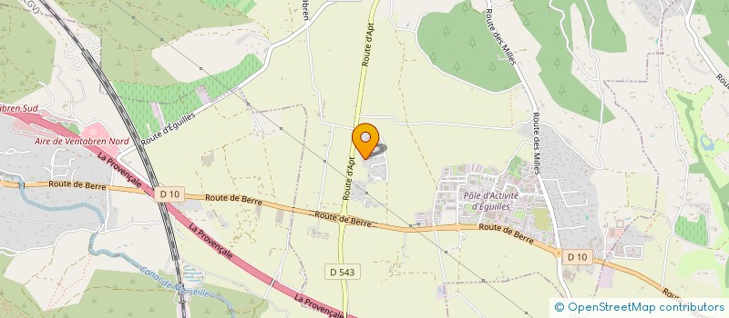 localisation de l'entreprise LE LAGON  EGUILLES