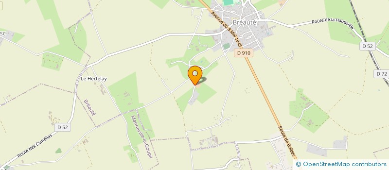 localisation de l'entreprise LE LAGON D'AMBRE  BREAUTE