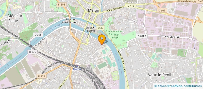 localisation de l'entreprise LE LAGON SPA à MELUN