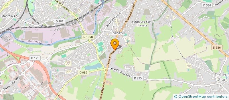 localisation de l'entreprise LE LAGOONA  LOUVROIL