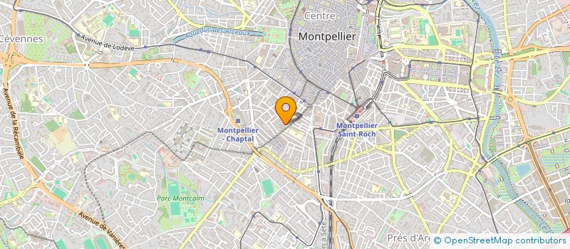 localisation de l'entreprise LE LAIT SUR LE FEU à MONTPELLIER