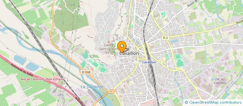 localisation de l'entreprise LE LAMARTINE à CAVAILLON