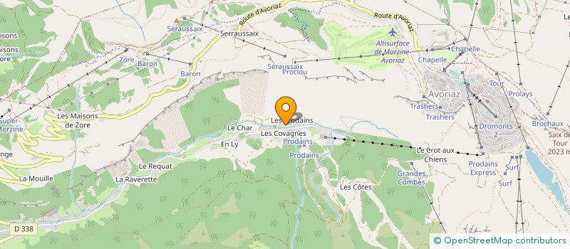 localisation de l'entreprise LE LAOUET à MORZINE