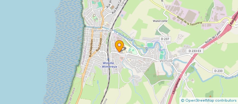 localisation de l'entreprise LE LAP  WIMEREUX