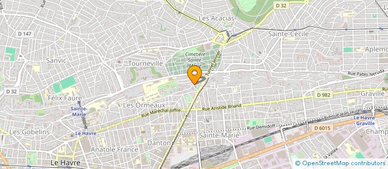 localisation de l'entreprise LE LAPIN DU MAQUIS à LE HAVRE