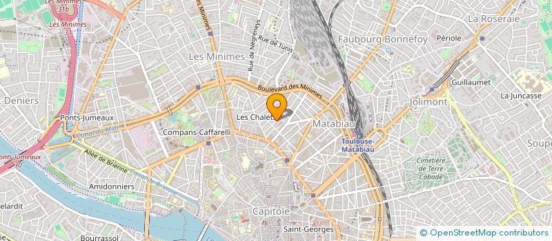 localisation de l'entreprise LE LAPIN NOIR à TOULOUSE