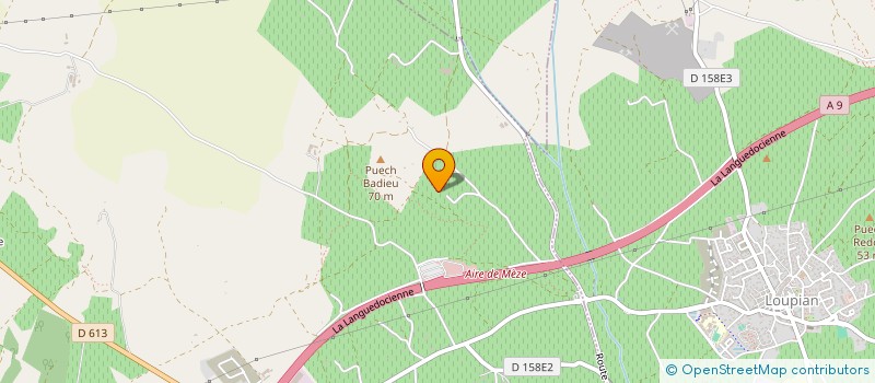 localisation de l'entreprise LE LAPIN QUI FUME à MEZE