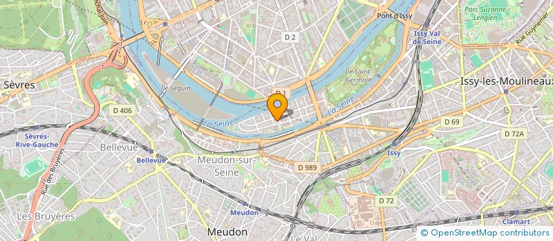 localisation de l'entreprise LE LAPIN SOLIDAIRE à ISSY-LES-MOULINEAUX