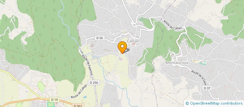 localisation de l'entreprise LE LAQUET  CALLIAN
