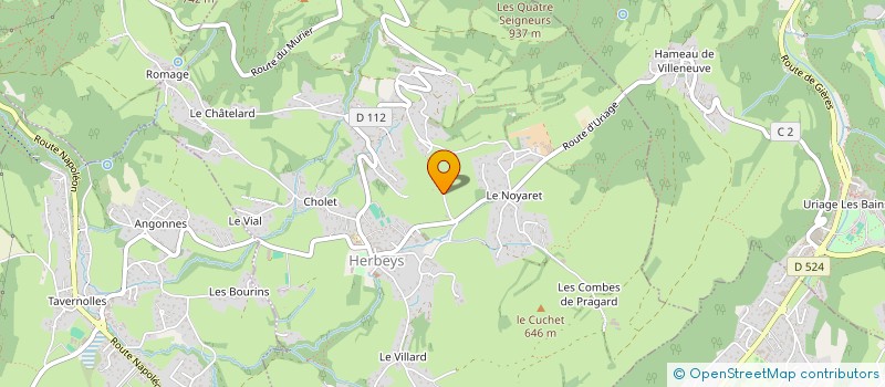 localisation de l'entreprise LE LARMUZET  HERBEYS