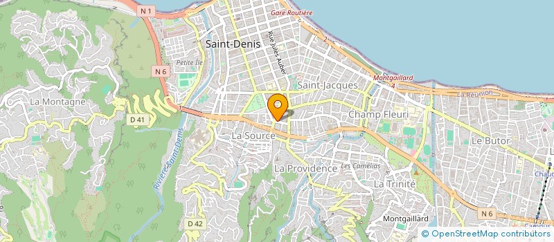 localisation de l'entreprise LE LATIN à SAINT-DENIS