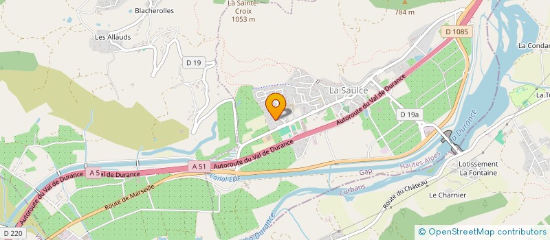 localisation de l'entreprise LE LAU  BARCILLONNETTE