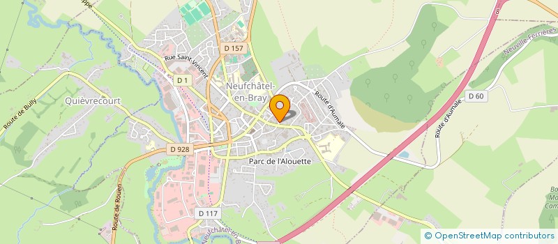 localisation de l'entreprise LE LAUKAL  NEUFCHATEL-EN-BRAY