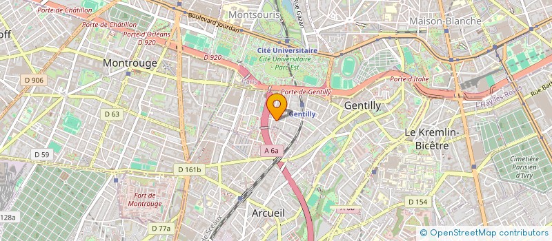 localisation de l'entreprise LE LAUREA  GENTILLY