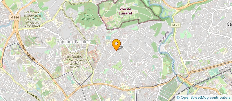 localisation de l'entreprise LE LAUREAT à MONTPELLIER