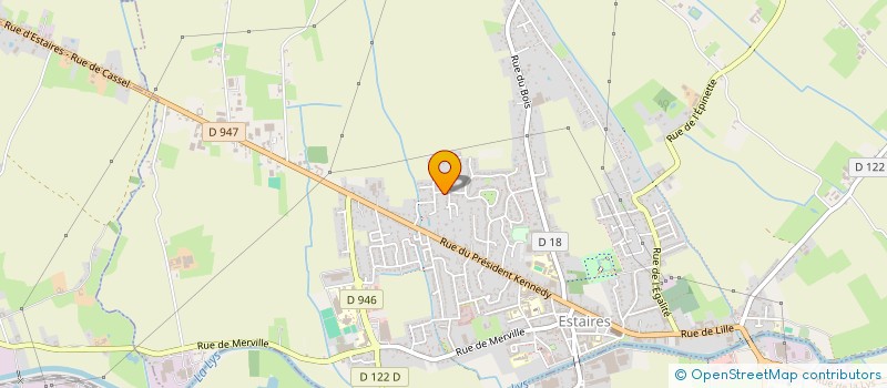 localisation de l'entreprise LE LAURIER NOBLE  ESTAIRES