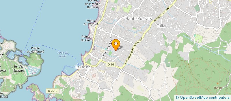 localisation de l'entreprise LE LAVANDIN PATRIMOINE à SIX-FOURS-LES-PLAGES