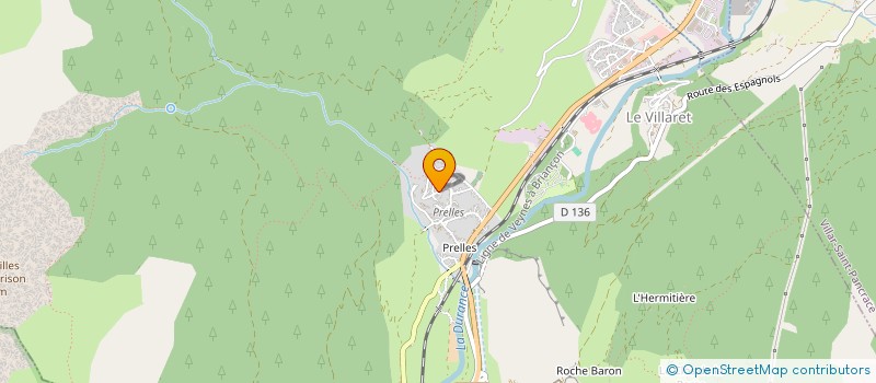 localisation de l'entreprise LE LAVANDOU à SAINT-MARTIN-DE-QUEYRIERES
