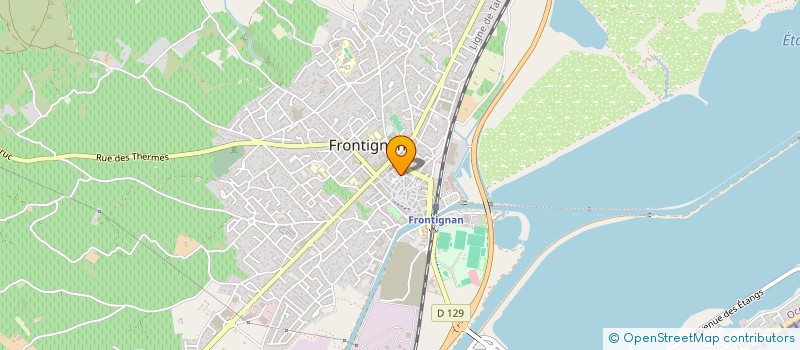 localisation de l'entreprise LE LAVOIR à FRONTIGNAN