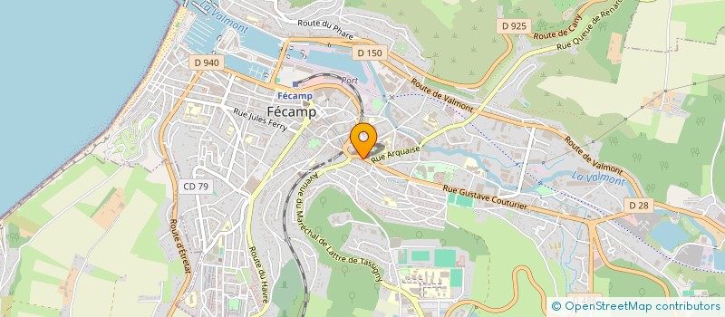 localisation de l'entreprise LE LAVOIR  FECAMP