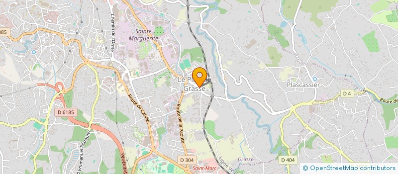 localisation de l'entreprise LE LAVOIR  GRASSE