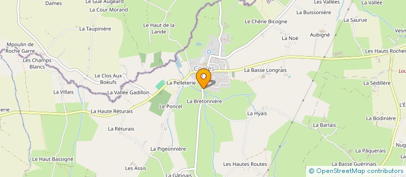 localisation de l'entreprise LE LAVOIR à LES PORTES DU COGLAIS