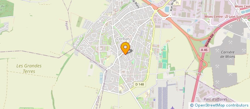 localisation de l'entreprise LE LAVOIR  RILLIEUX-LA-PAPE