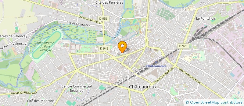 localisation de l'entreprise LE LAVOIR à CHATEAUROUX