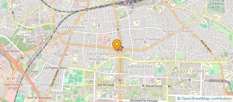 localisation de l'entreprise LE LAVOIR  RENNES