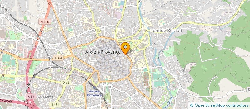 localisation de l'entreprise LE LAVOIR DE LA FONDERIE à AIX-EN-PROVENCE