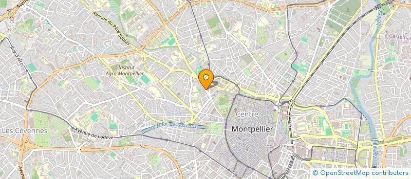 localisation de l'entreprise LE LAVOIR DES LAINES à MONTPELLIER