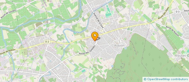 localisation de l'entreprise LE LAVOIR DU CANIER  ROBION