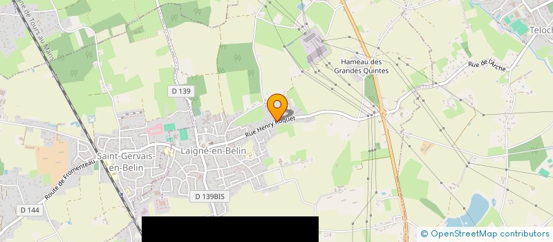 localisation de l'entreprise LE LEARD  LAIGNE-EN-BELIN