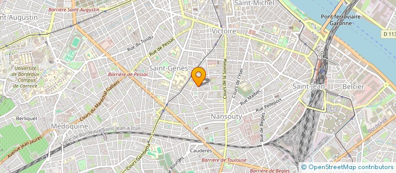 localisation de l'entreprise LE LECTEUR  BORDEAUX