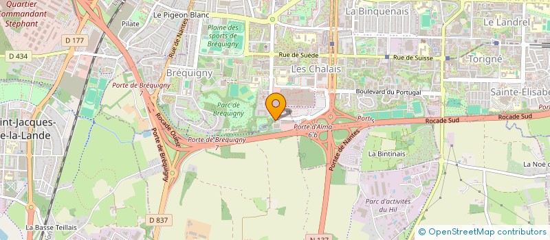 localisation de l'entreprise LE LEMOVICE  RENNES