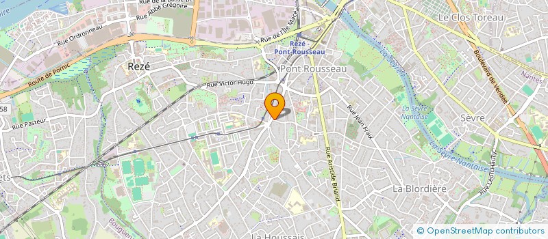 localisation de l'entreprise LE LEMURIEN à REZE