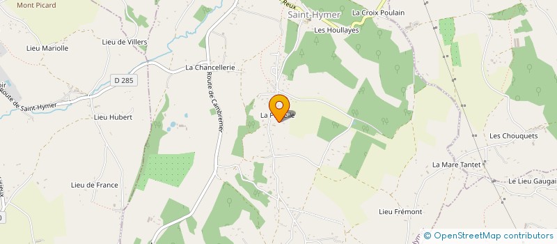 localisation de l'entreprise LE LEMVAL  COQUAINVILLIERS