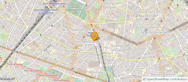 localisation de l'entreprise LE LEOPARD D OR  PARIS