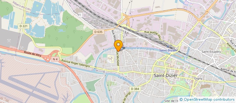 localisation de l'entreprise LE LEPRECHAUN à SAINT-DIZIER