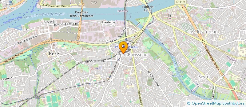 localisation de l'entreprise LE LESLE BSL  REZE