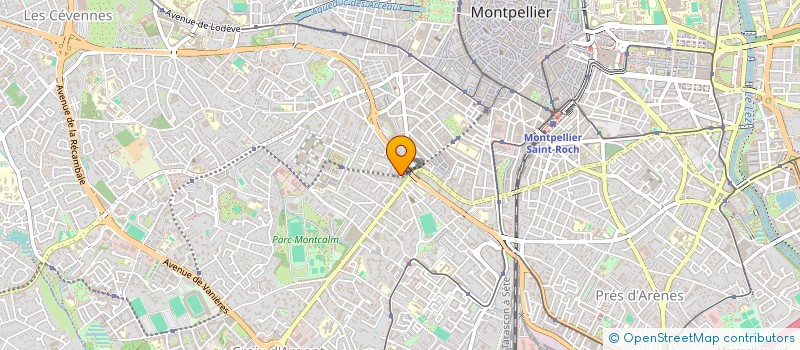 localisation de l'entreprise LE LETTY / HEBBINCKUYS  MONTPELLIER